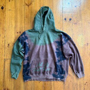 Stevenson Ranch Not My First Rodeo Tie-Dye Hoodie Size Medium